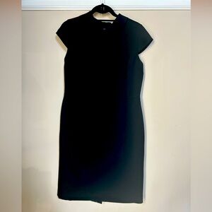 Elegant black dress by Talbots in size 10. Lined. NWT